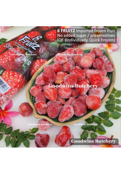 Fruit frozen 8-Fruitz STRAWBERRY 500g IQF